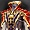 Usable by Pagans, Oracles. Upper armor with a rich and splendid wine color.
[Enhancement:Dark Mage Stone]