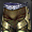 Usable by Hunters, Assassins. Lower armor made by sewing leather pieces together to ease movement.
[Enhancement:Magic Crystal]