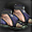 Usable by Hunters, Assassins. Shoes that are made by sewing leather pieces together to ease movement.
[Enhancement:Magic Crystal]