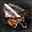 Usable by Hunters, Assassins. Gloves made from the entire skin of the animal.
[Enhancement:Nightmare Essence]